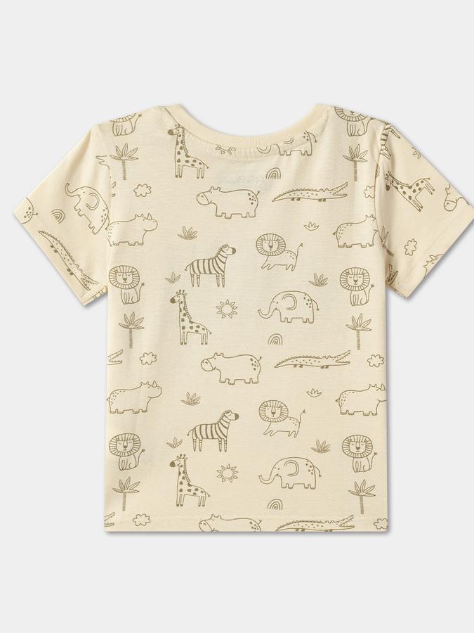 Baby Boys Printed Pure Cotton Regular T Shirt image number 1