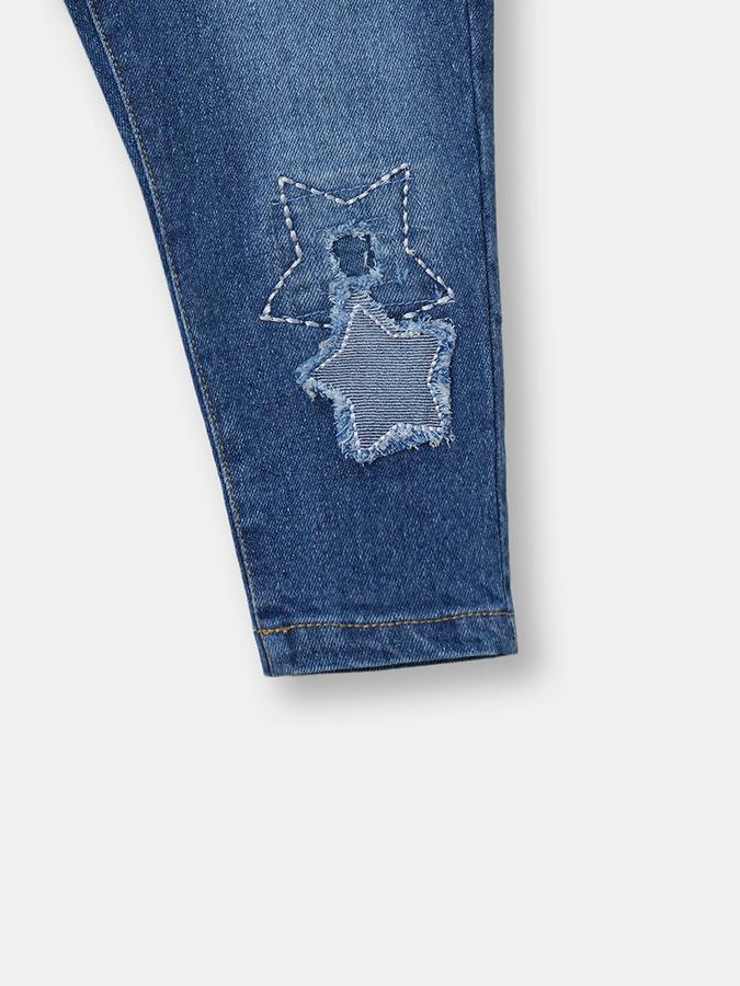 R&B Blue Girls Jeans image number 2