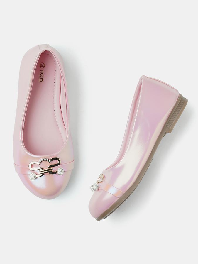 R&B GIrls Pink Casual Shoes image number 0
