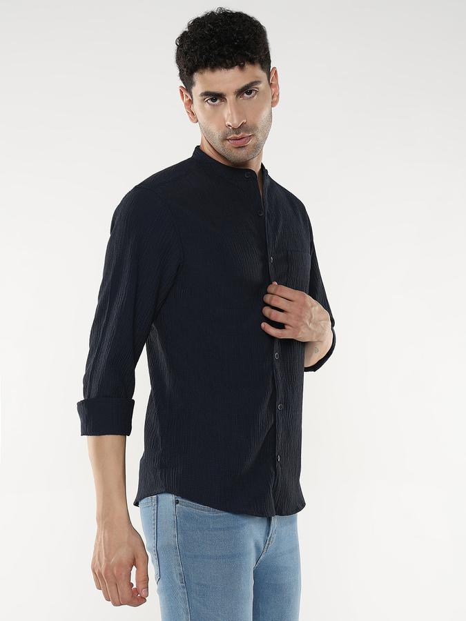 Men Self Design Casual Shirt image number 1