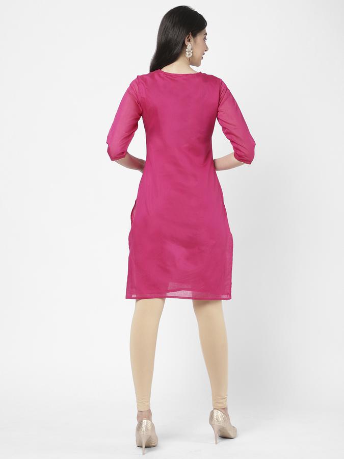 R&B Women Pink Kurtas image number 2