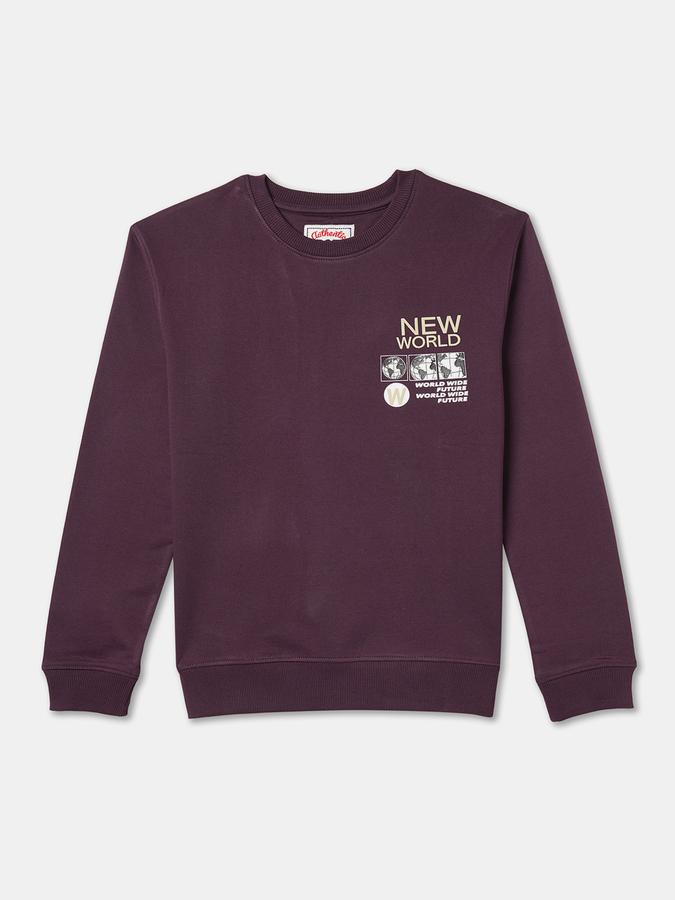 Full Sleeve Graphic Print Boys Sweatshirt