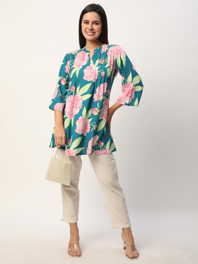 Women Ethnic  Printed Tunic image number 1