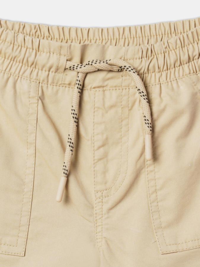 Boys Regular Fit Flat-Front Shorts image number 3