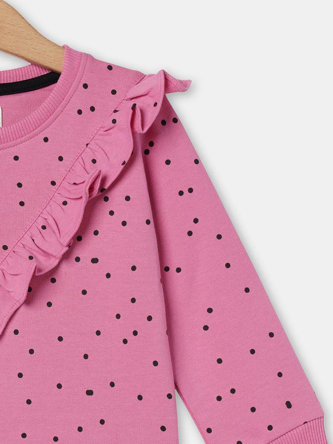 R&B Girls Pink Sweatshirt image number 2
