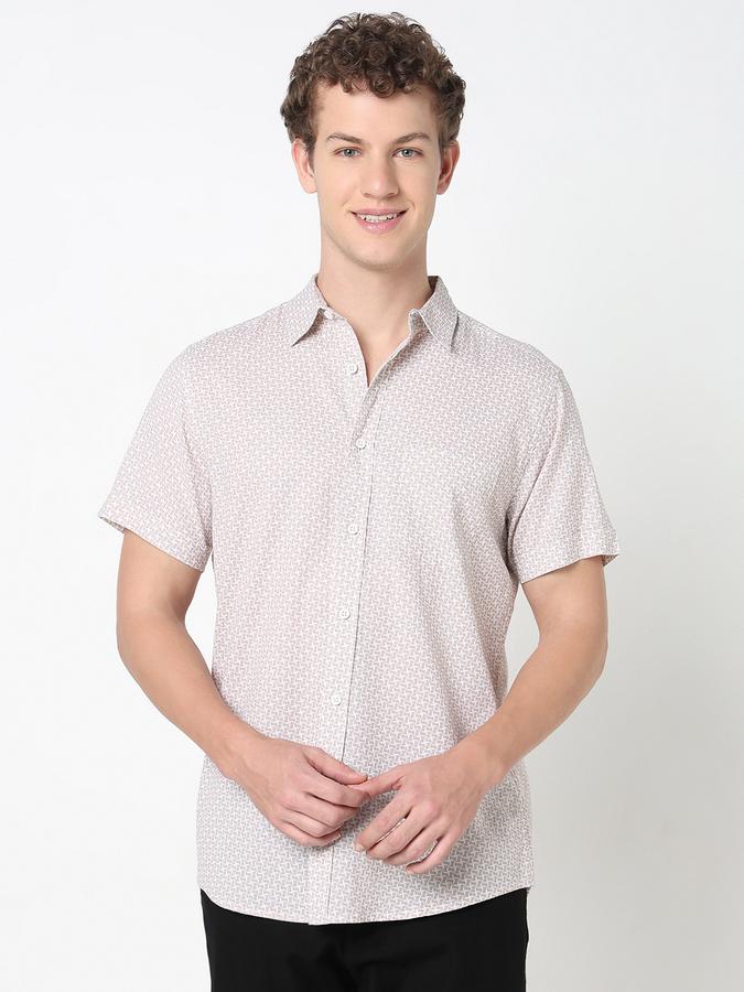 R&B MENS CASUAL Short sleeve SHIRT-REGULAR FIT