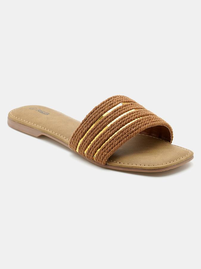 Women Open-Toe Slip-On Sandals image number 2