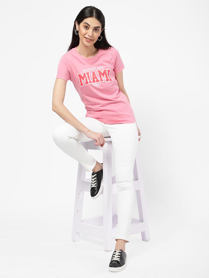 R&B Pink Women Tops & T-Shirts image number 1