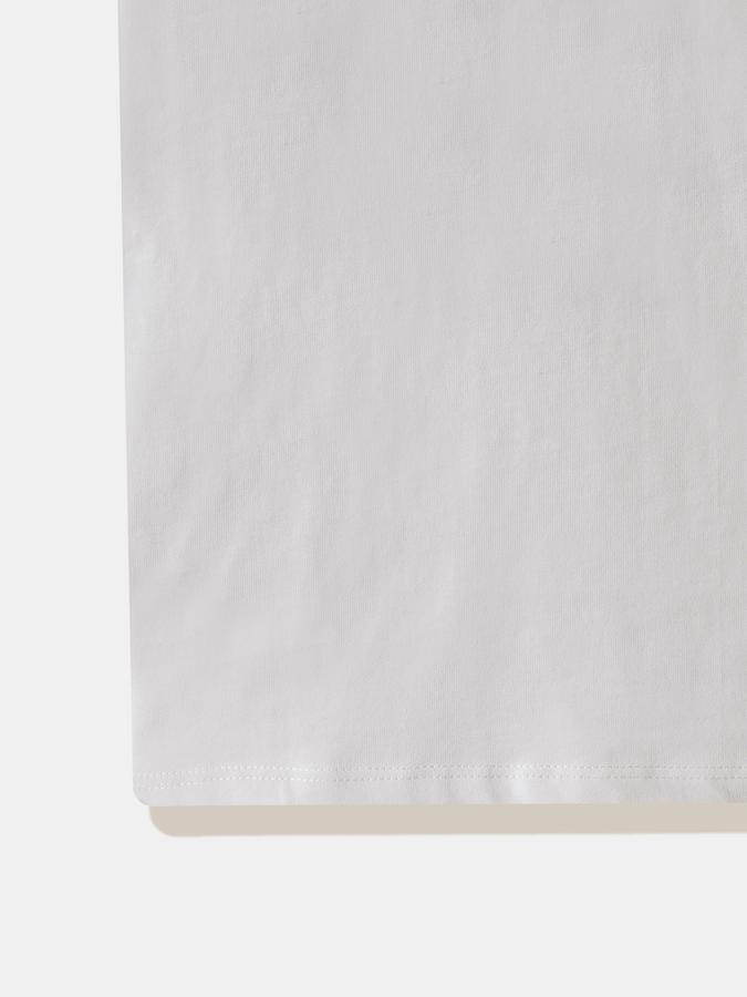 Girls Cotton Regular Fit Crew Neck Short Sleeve Graphic Top