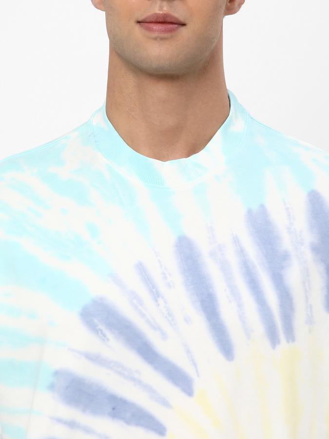 Men Tie & Dye Crew-Neck Sweatshirt image number 3