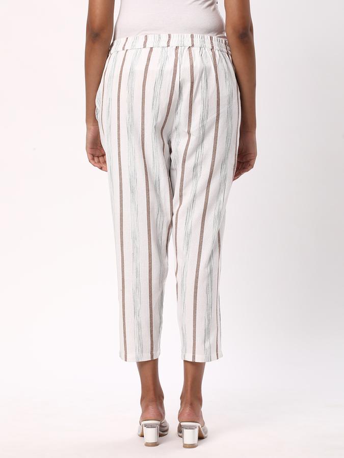 Women Striped Pants image number 2