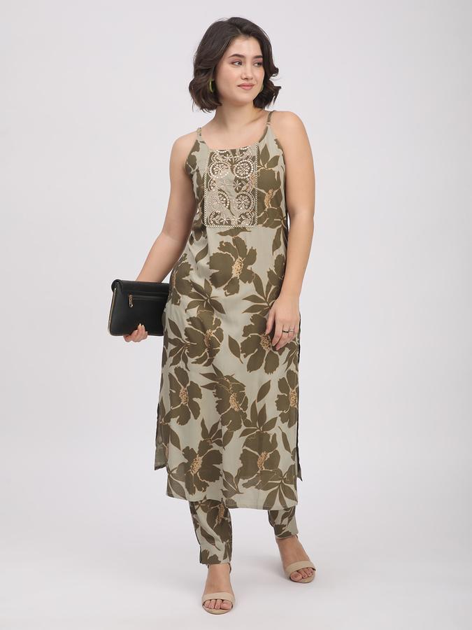Women Viscose Printed Kurta and Pant Set