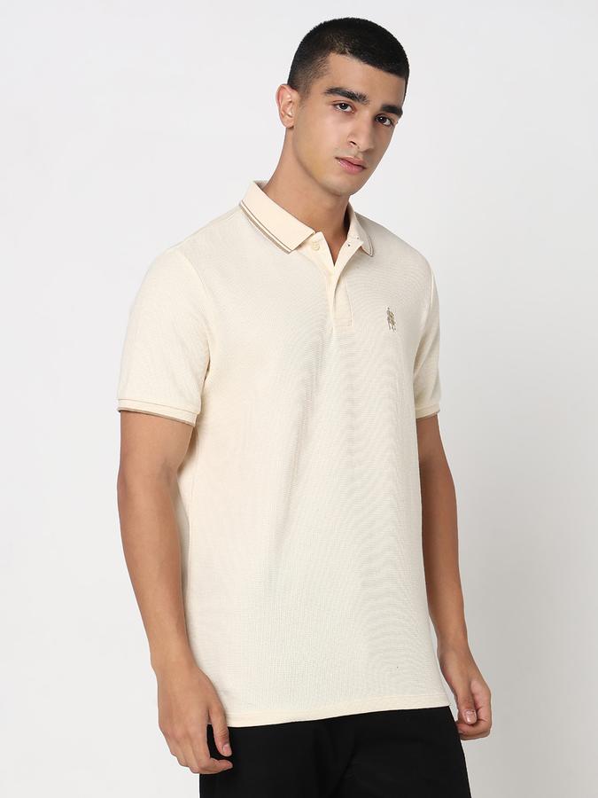 MENS TEXTURE POLO image number 3