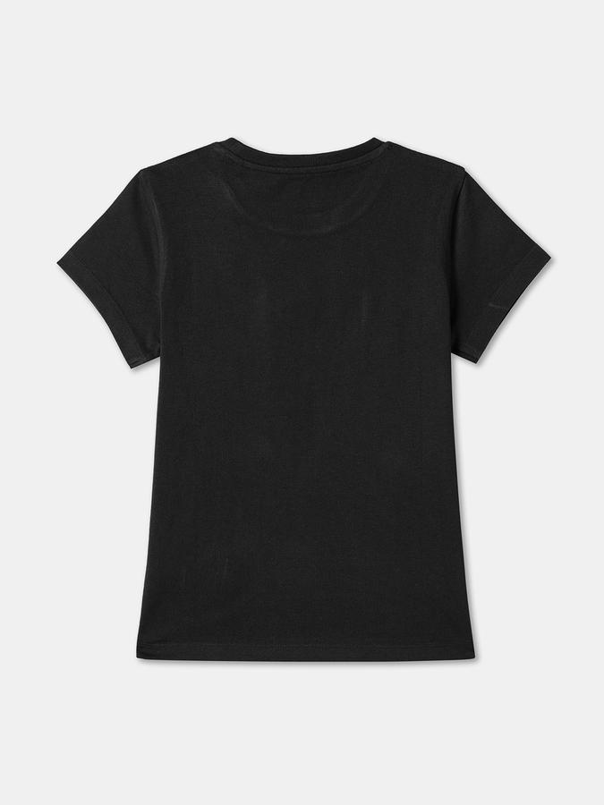Girls Graphic Print Pure Cotton Regular T Shirt image number 1