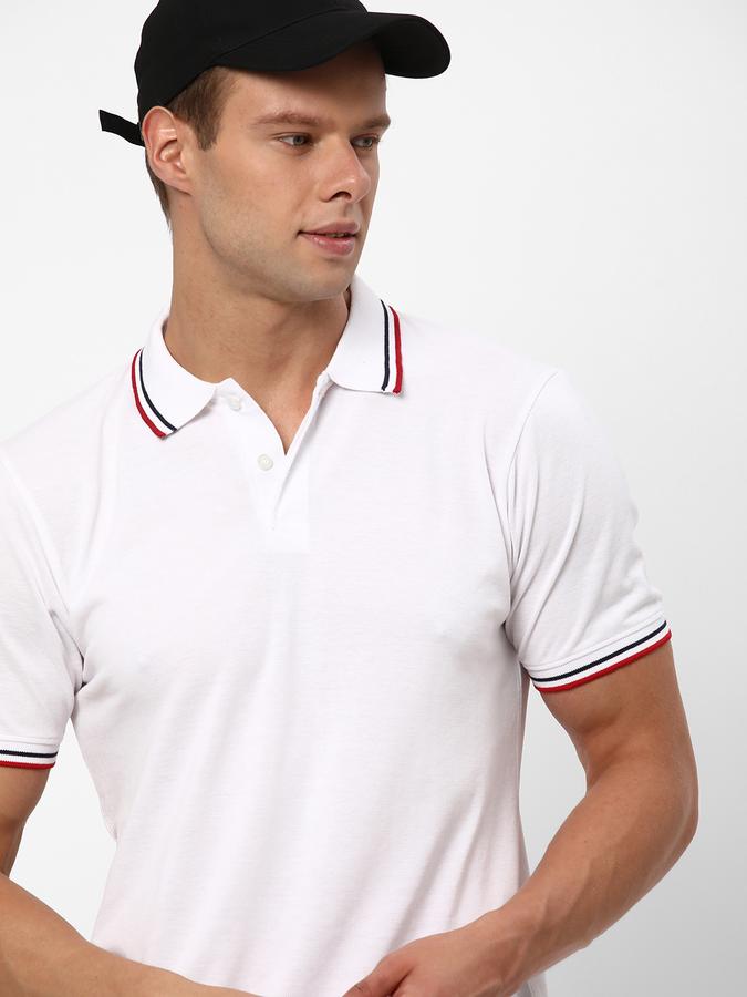 R&B Men White T-Shirts