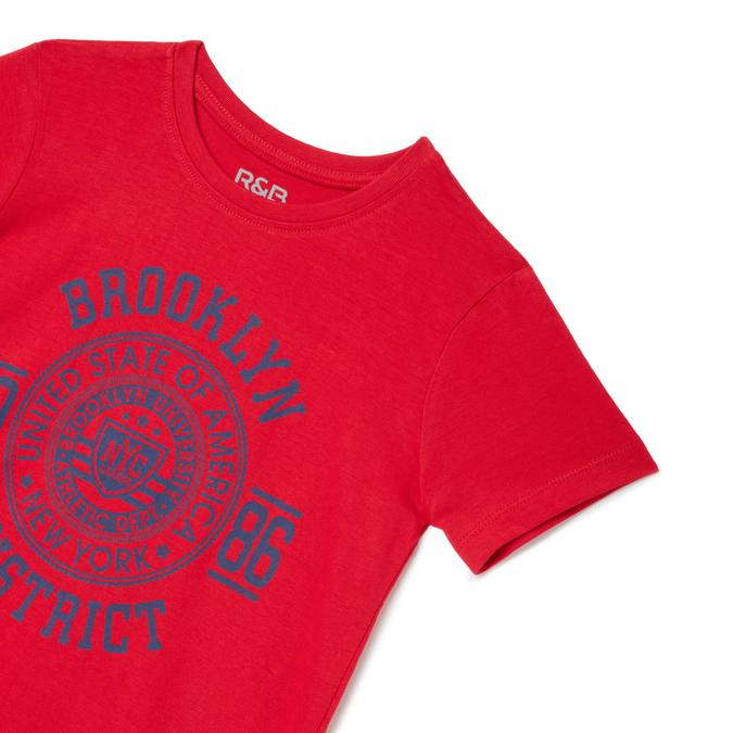 R&B Round Neck Red T-Shirt image number 0