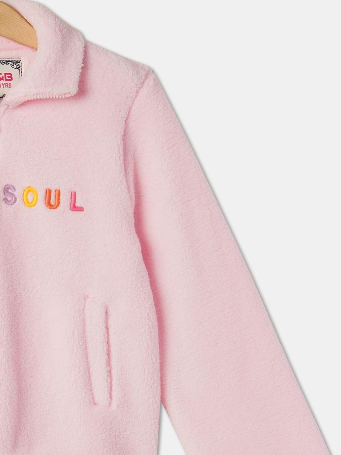 R&B Girls Pink Sweatshirt image number 2