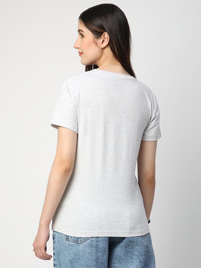 Graphic Print Women Round Neck T-Shirt data-index=