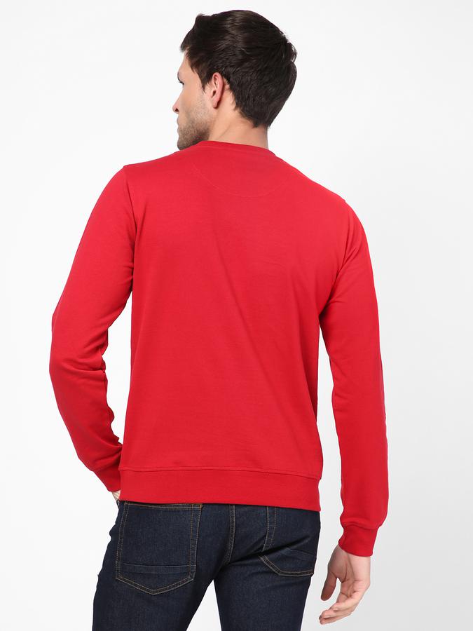 R&B Men Red Sweatshirts & Hoodies image number 2