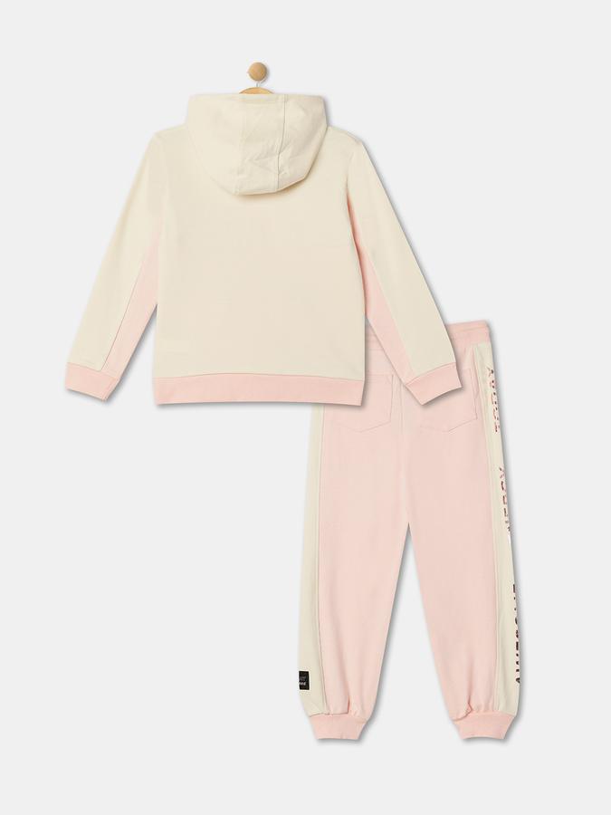 R&B Girls Pink T-Shirt & Pyjamas Set image number 1