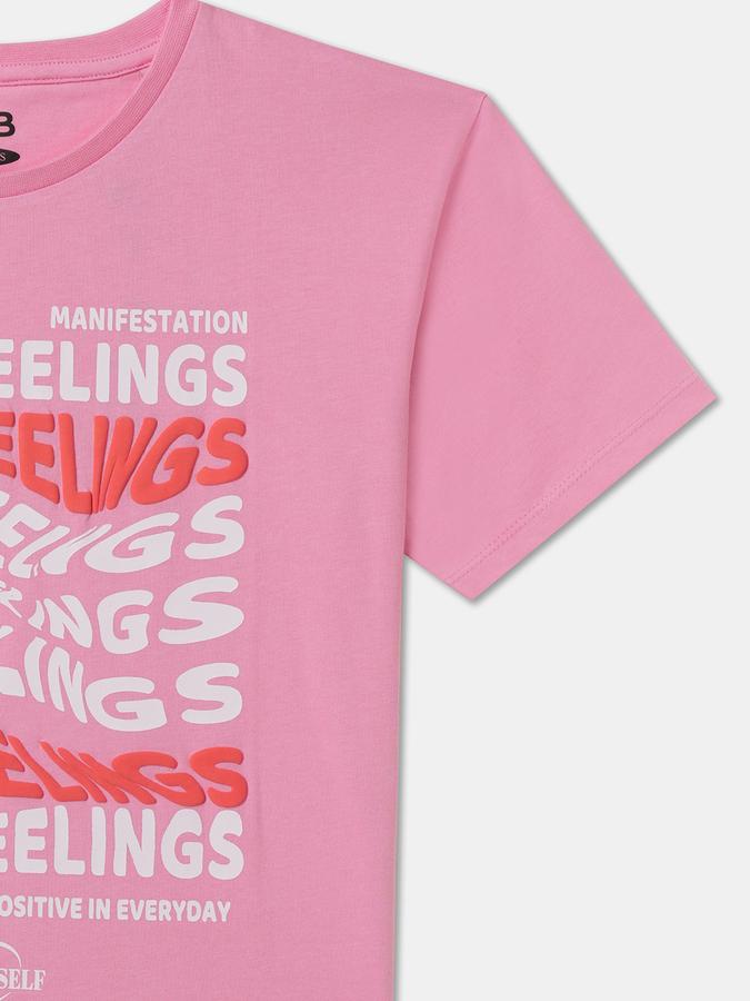 Girls Printed Pure Cotton Regular T Shirt image number 2