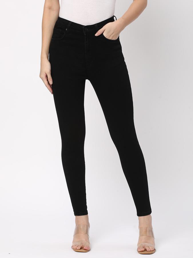 Women Mid-Rise Skinny Jeans image number 0