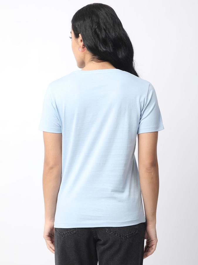 Graphic Print Women Round Neck T-Shirt image number 2
