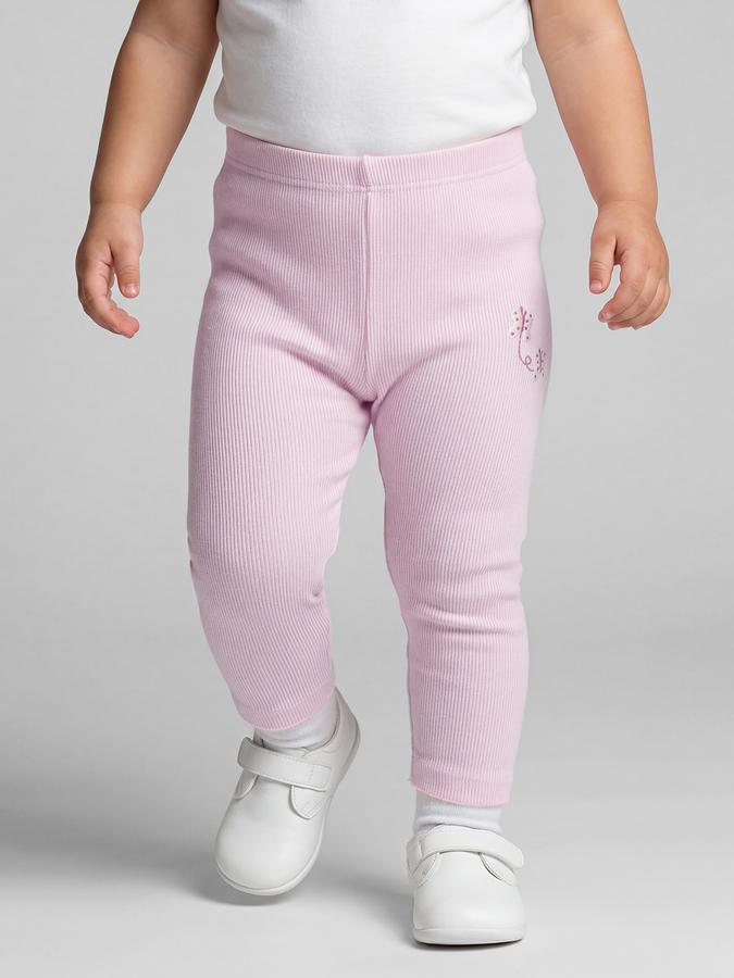 R&B Multi color Floral Self Design Girls Leggings