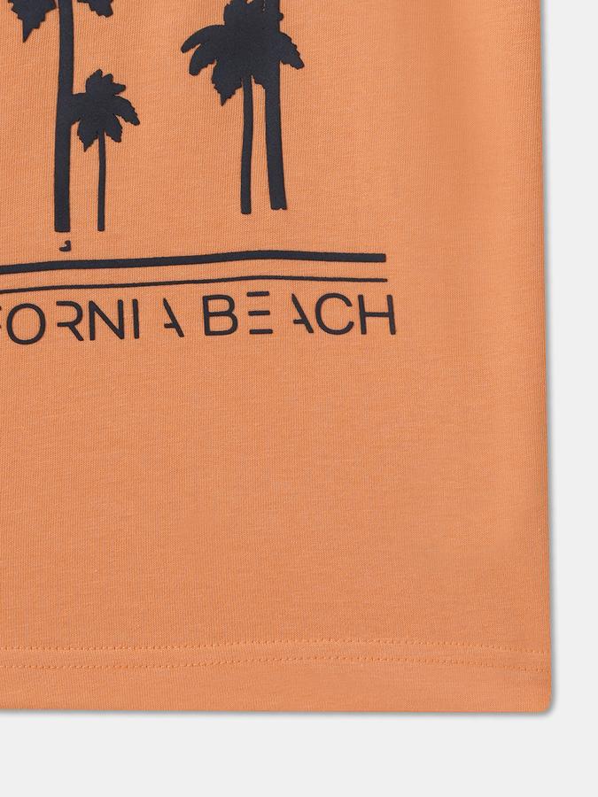 Boys Graphic Print Crew-Neck T-Shirt image number 3
