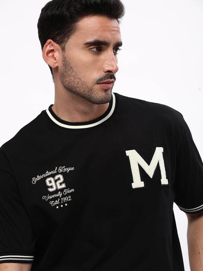 R&B Men Black T-Shirts