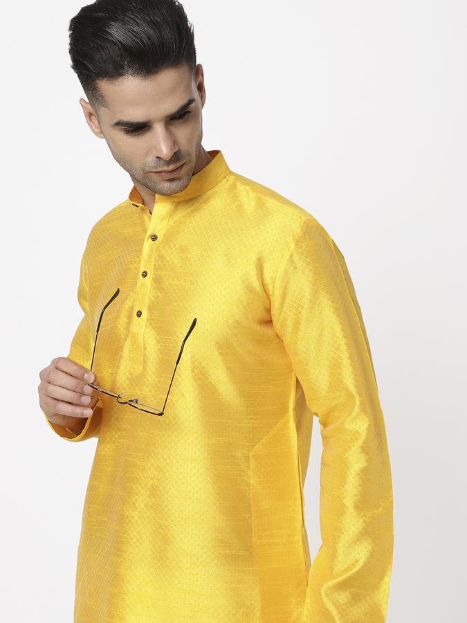 R&B Men Yellow Kurtas data-index=