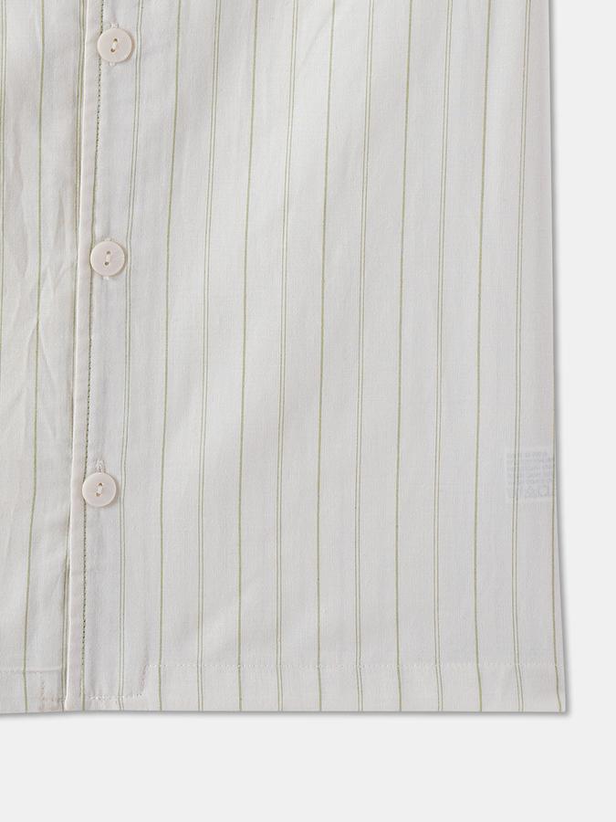 R&B Boys SHORT SLEEVE Solid WOVEN SHIRT image number 3