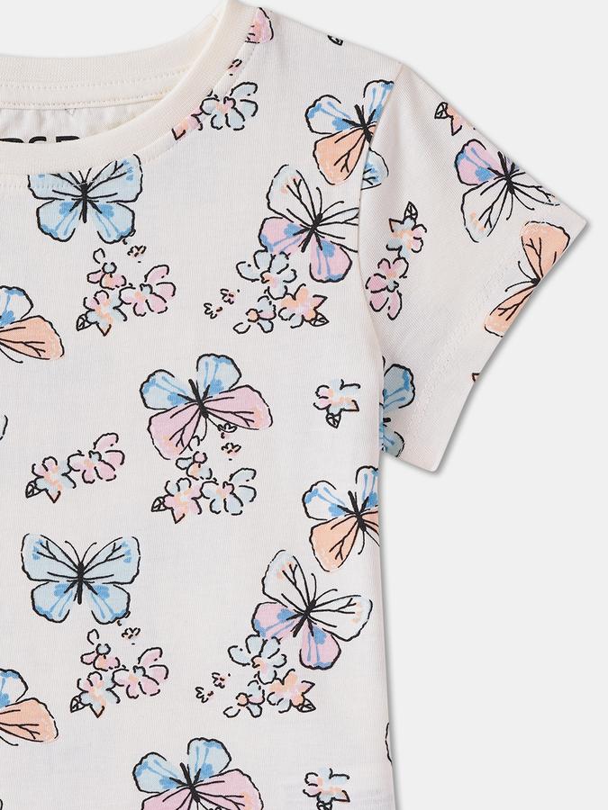 R&B GIRLS Short Sleeves GRAPHIC TEE image number 2