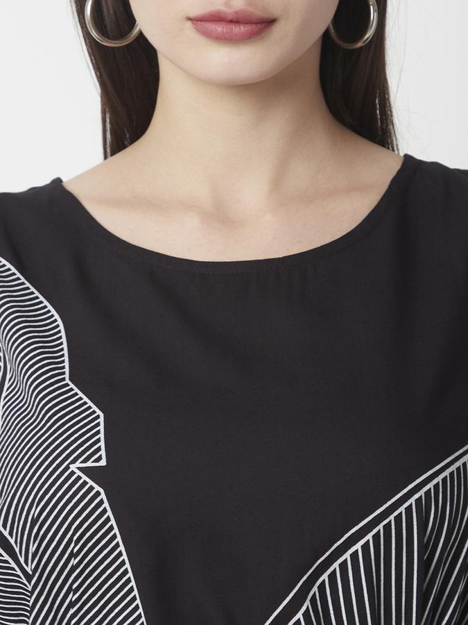 Women Viscose Printed A Line Ethnic Dress