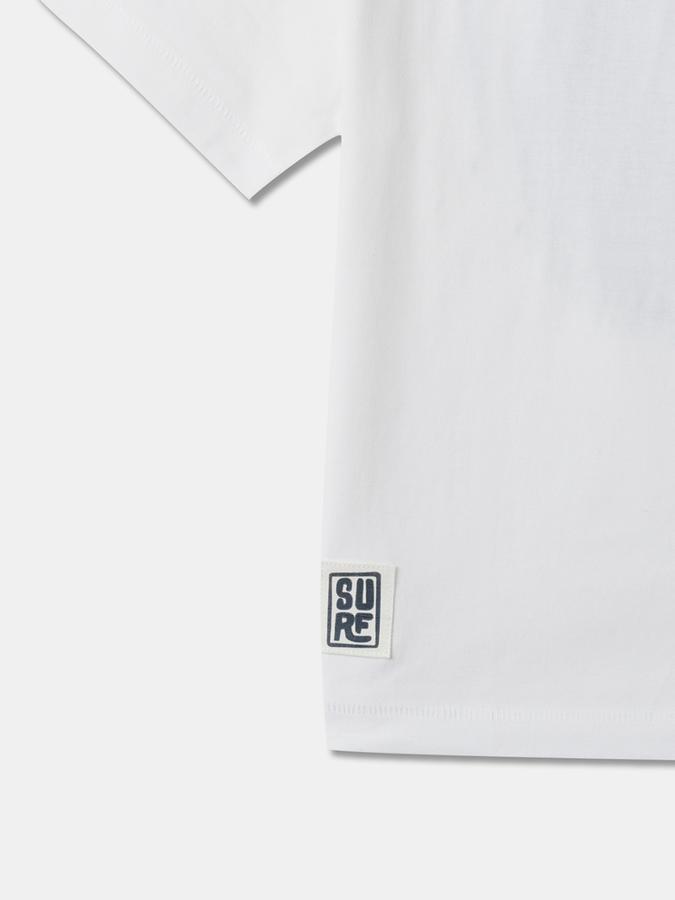 Boys Embroidered Regular Fit Crew-Neck T-Shirt image number 3