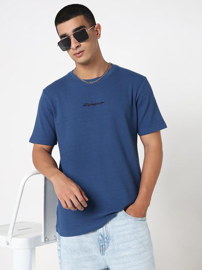 R&B MENS TEXTURE TEE, RELAX FIT