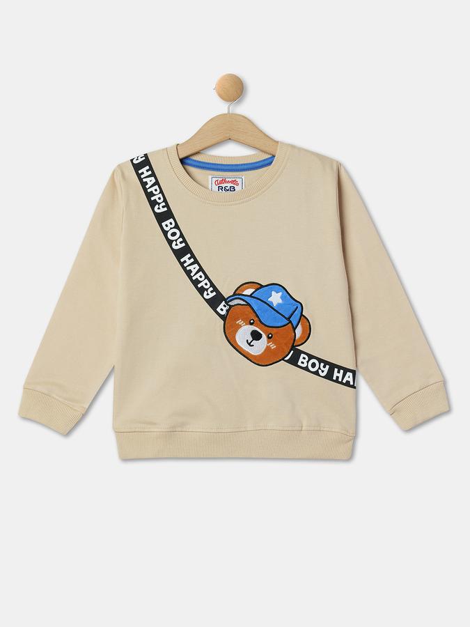 R&B Boys Beige Sweatshirt
