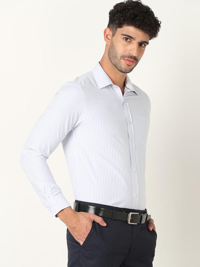 Men Striped Slim Fit Shirt image number 2