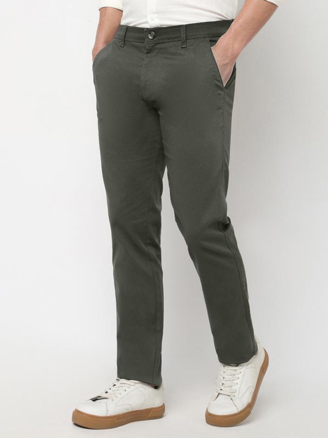 Men Solid Formal Trousers data-index=