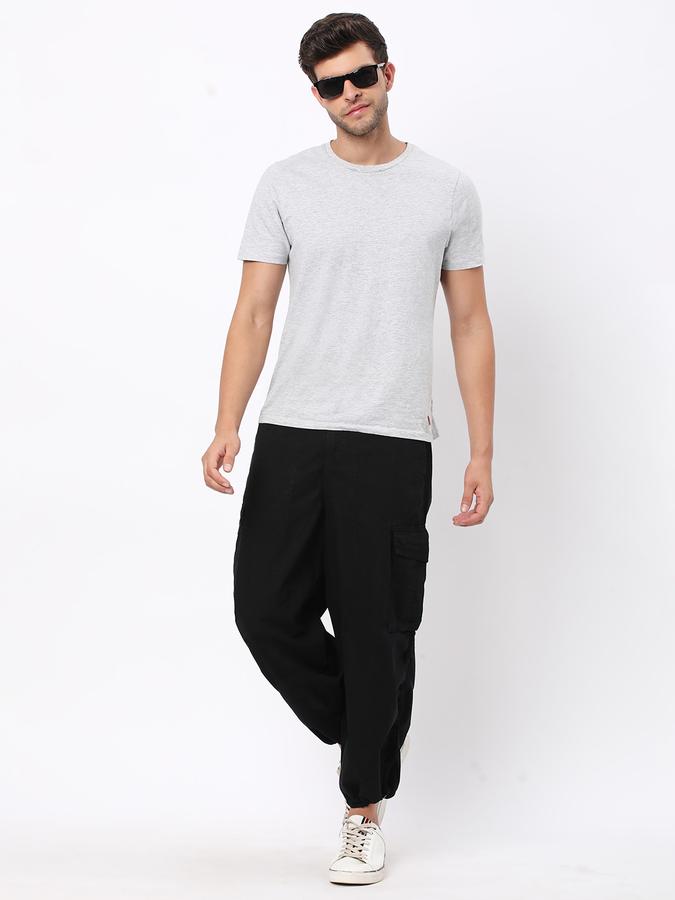 R&B Men Loose Fit Casual Trousers image number 1