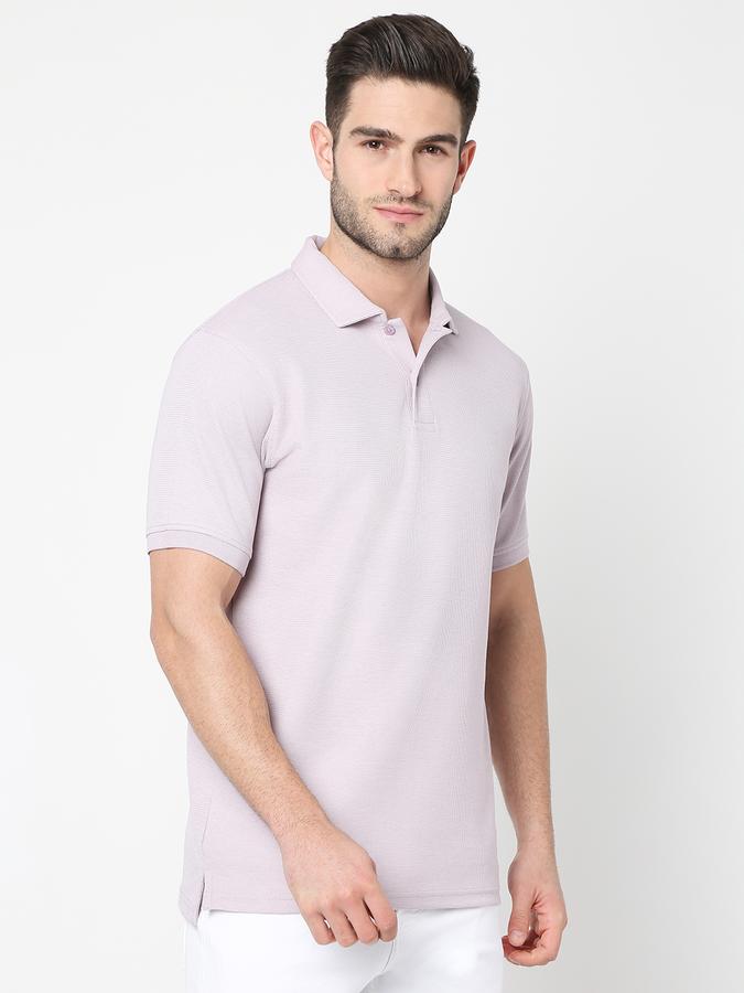Men Regular Fit Round-Neck T-Shirt image number 2