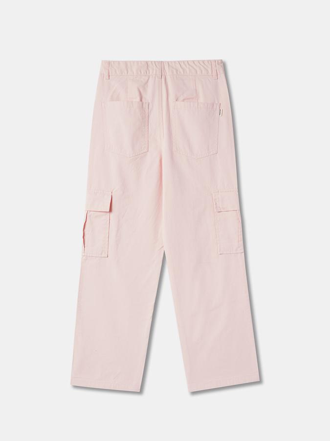 Girls Flat-Front Straight Fit Trousers image number 1