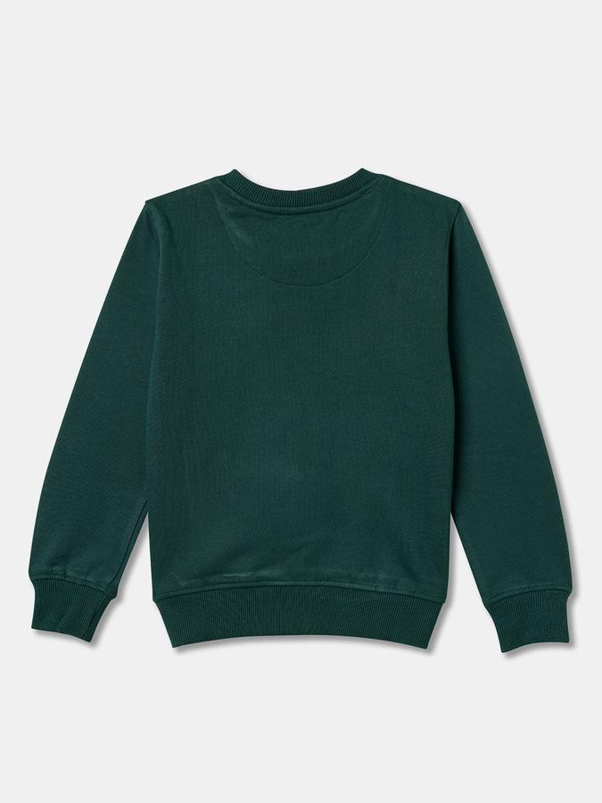 Boys Relaxed Fit Full Sleeve Crew Neck SweaT-Shirt