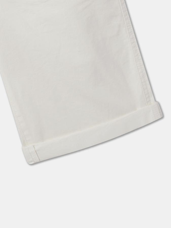 Boys Cotton Relaxed Fit Elastic Waist Clean Hem Shorts