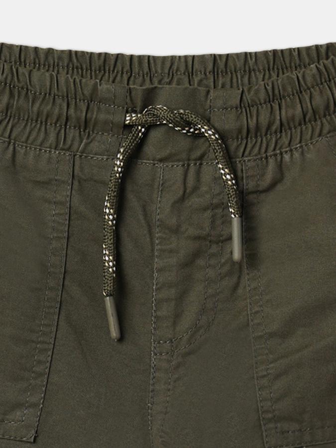 Boys Flat-Front Regular Fit Shorts image number 3