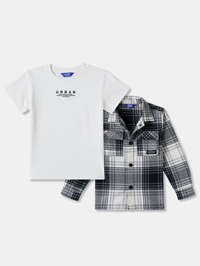R&B Boys' Ivory Co-ord Set