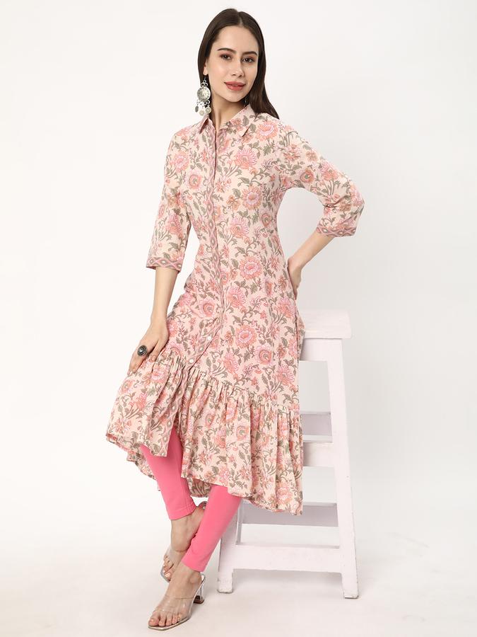 R&B Women Printed A-line Kurta image number 1