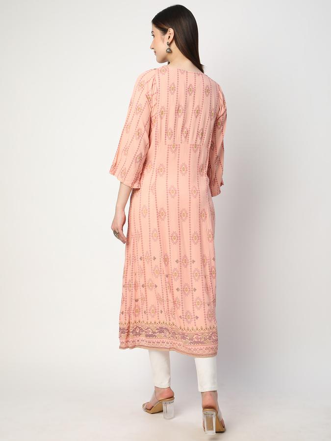 R&B Women Printed A-line Kurta image number 2