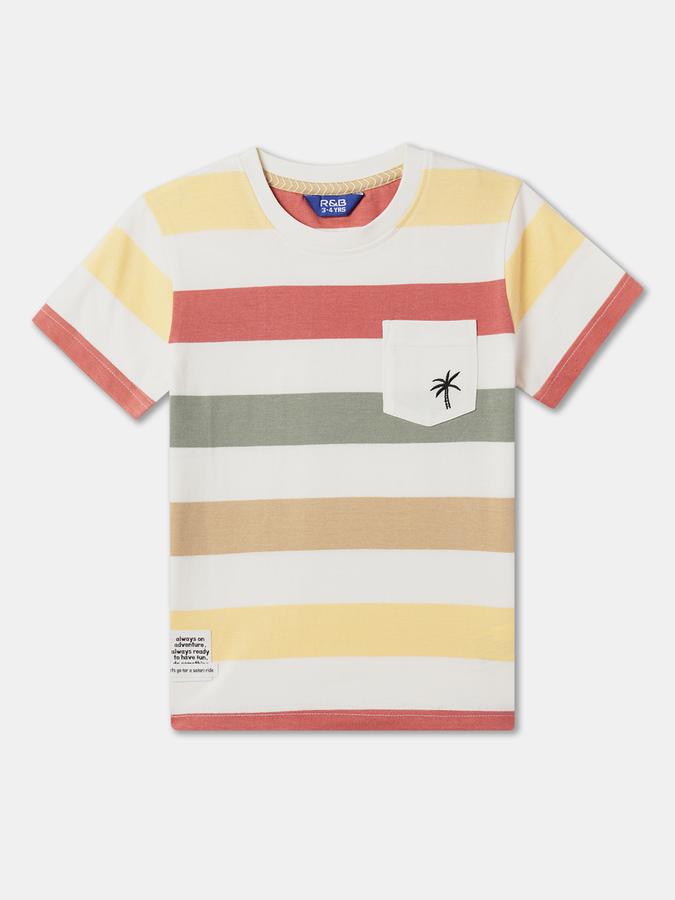Striped Relaxed Fit T-Shirt image number 0