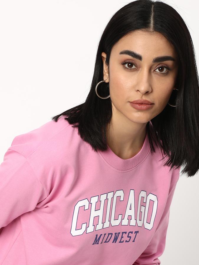 R&B Women Pink Sweatshirts image number 0
